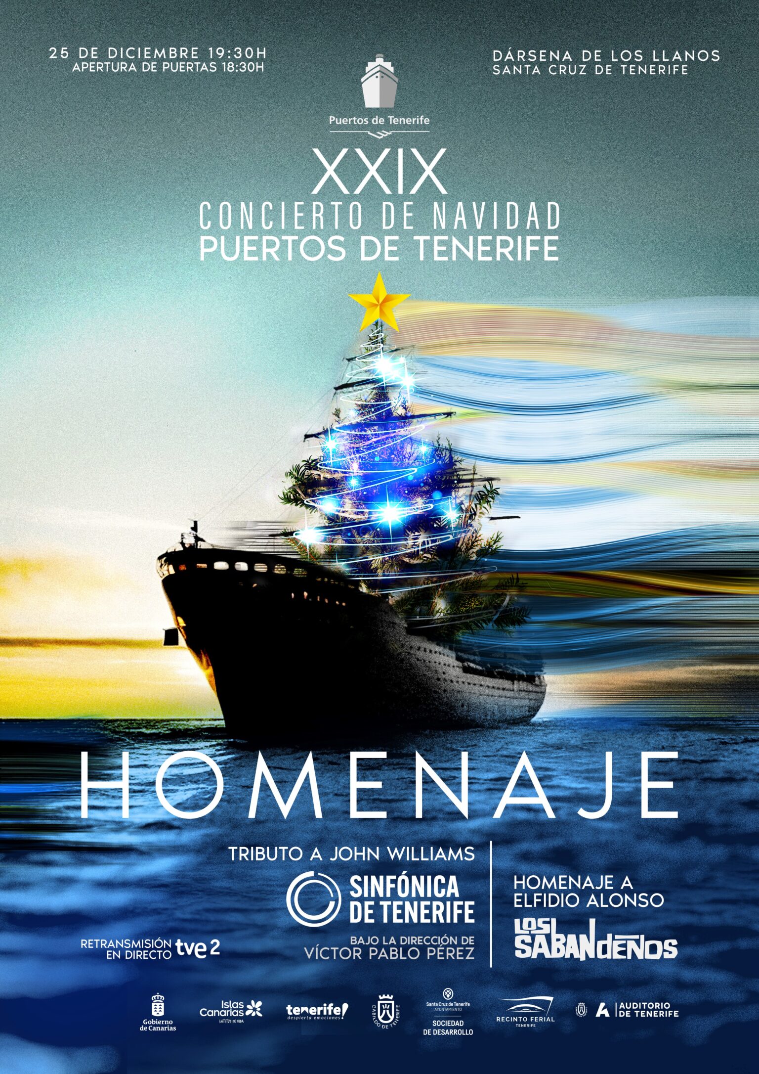 Cartel Concierto de Navidad 2023