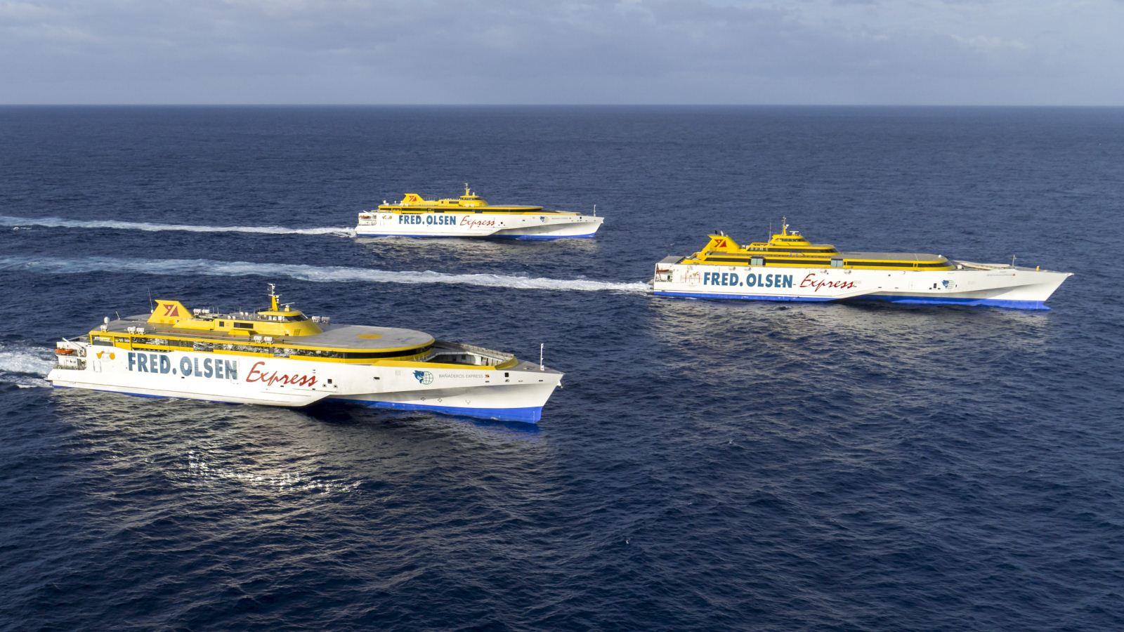 fred. Olsen Express - Trimaranes - Canarias - islas