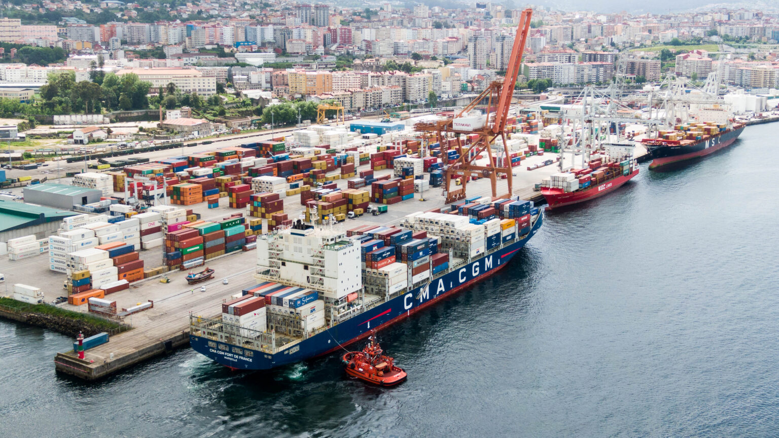 Puerto de Vigo - exportaciones