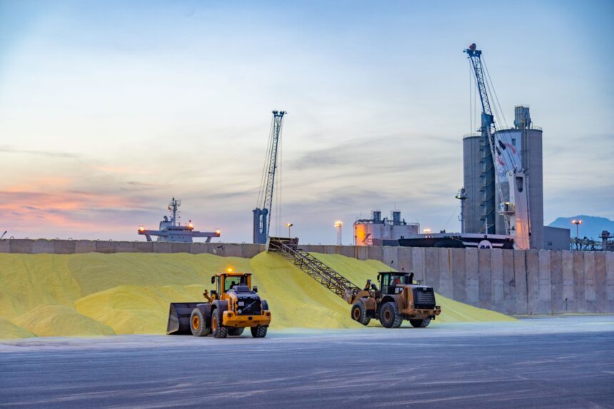 Puerto de Cartagena - azufre