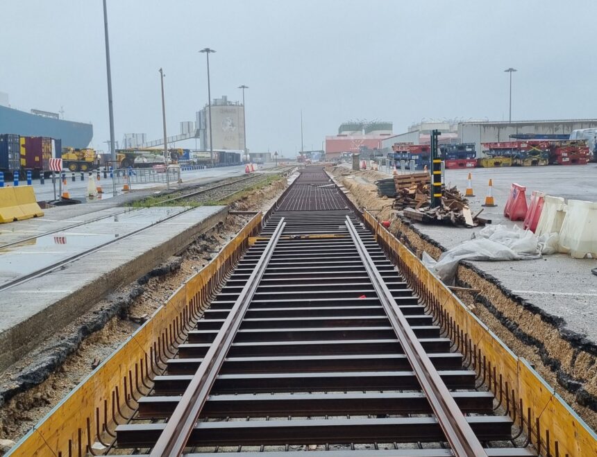 Puerto de Santander - ferrocarril