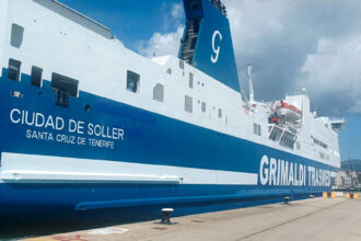 El ferry Ciudad de Sóller, Trasmed