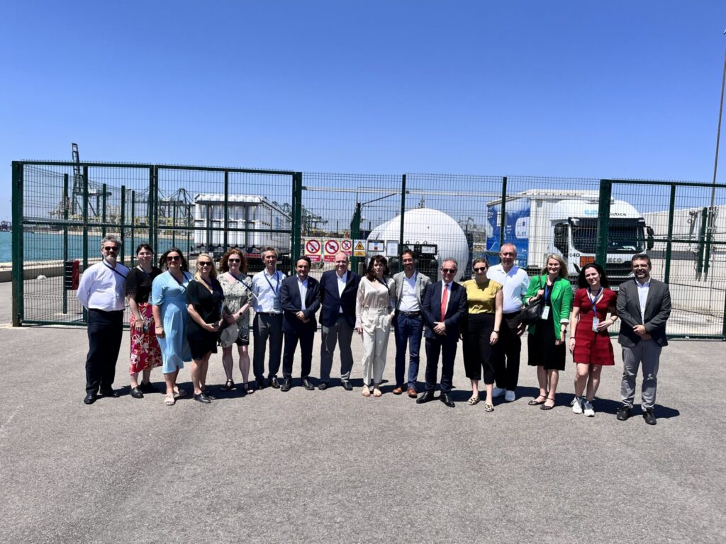 VIsita Medio Ambiente - UE - Valenciaport