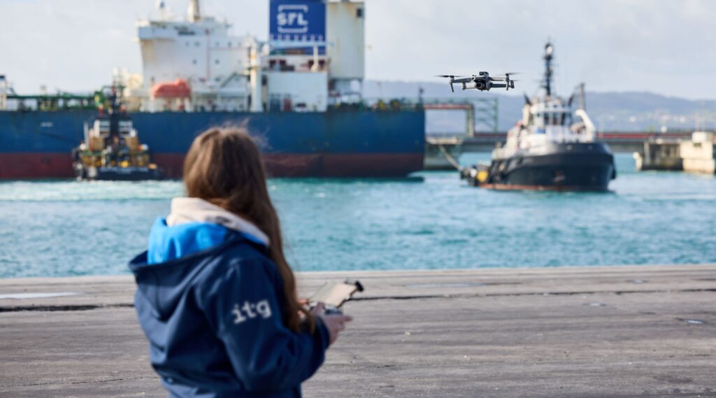 Puerto de A Coruña - ITG - drones - Control Operaciones vuelo