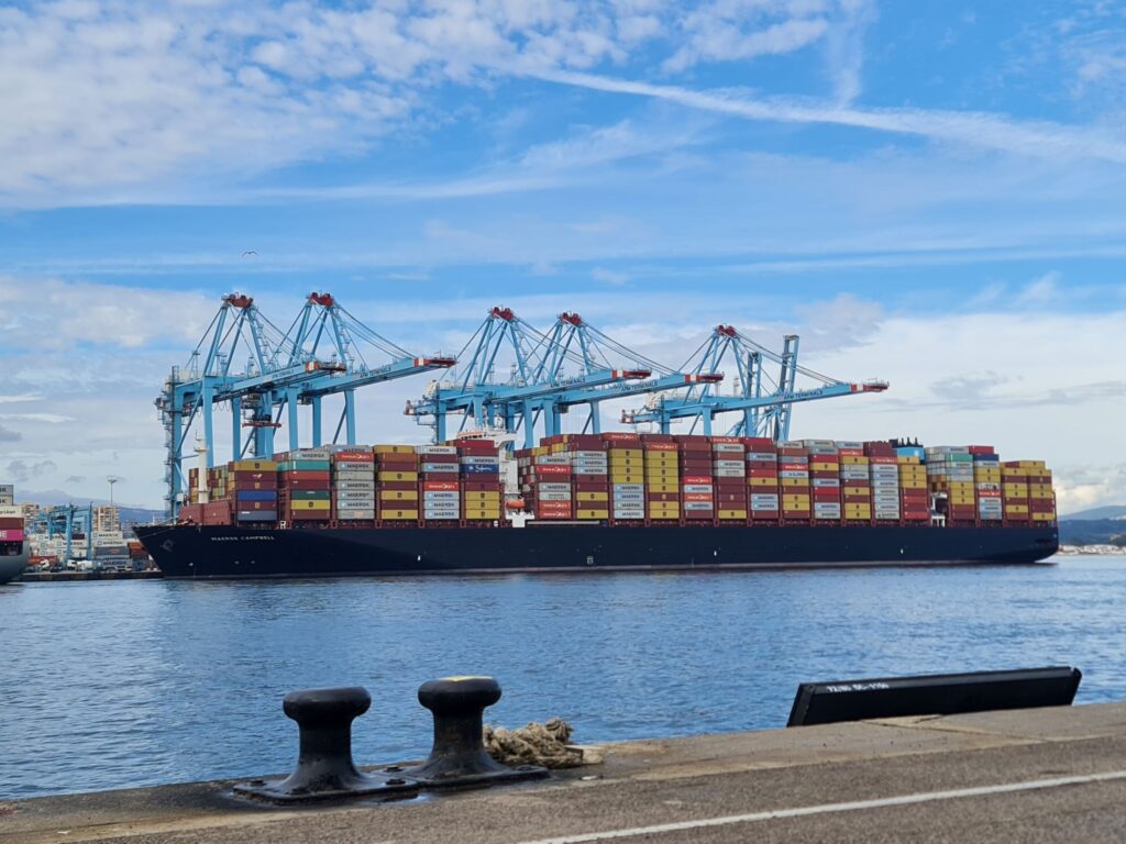 Puerto de Algeciras - Maersk Campbell