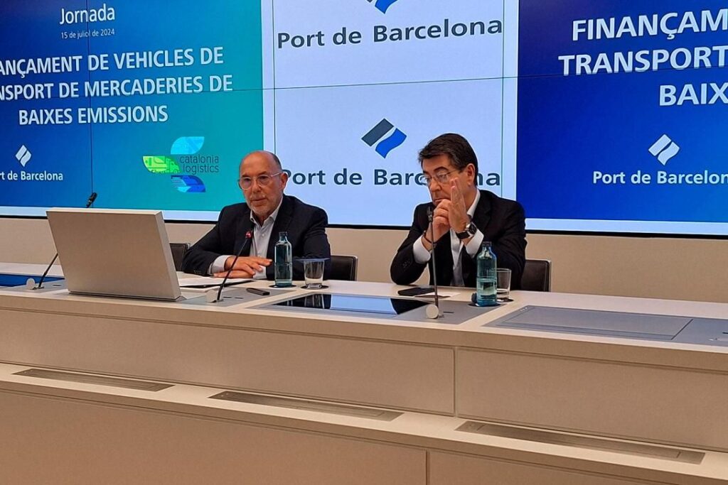 Port de Barcelona - Jornadas descarbonización - vehículos bajas emisiones
