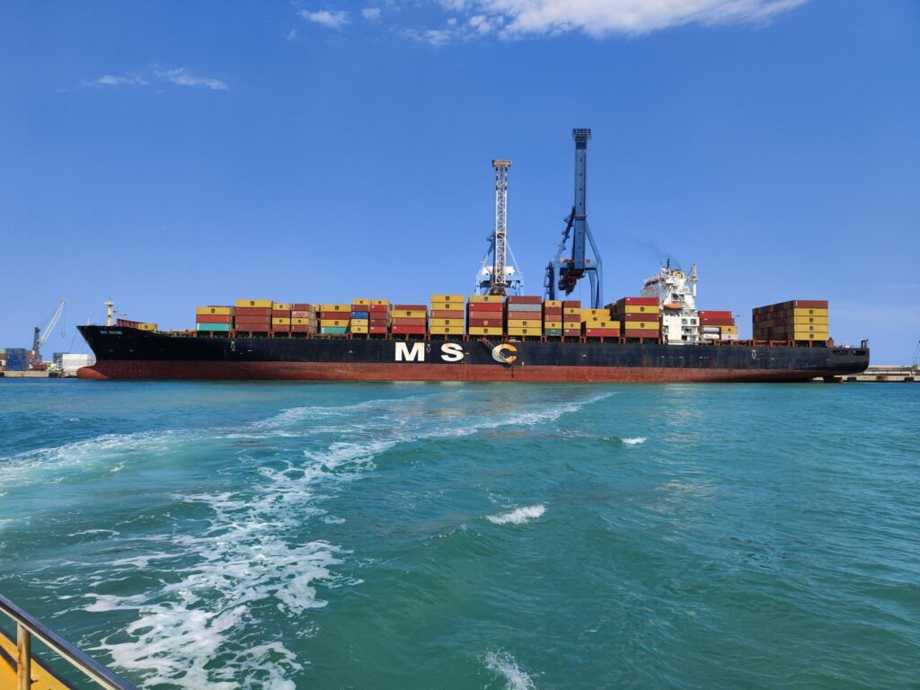 PortCastelló - portacontenedores - MSC