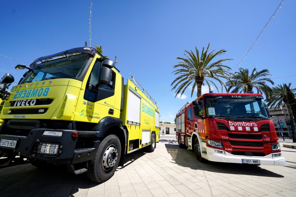 Puerto de Tarragona - bomberos