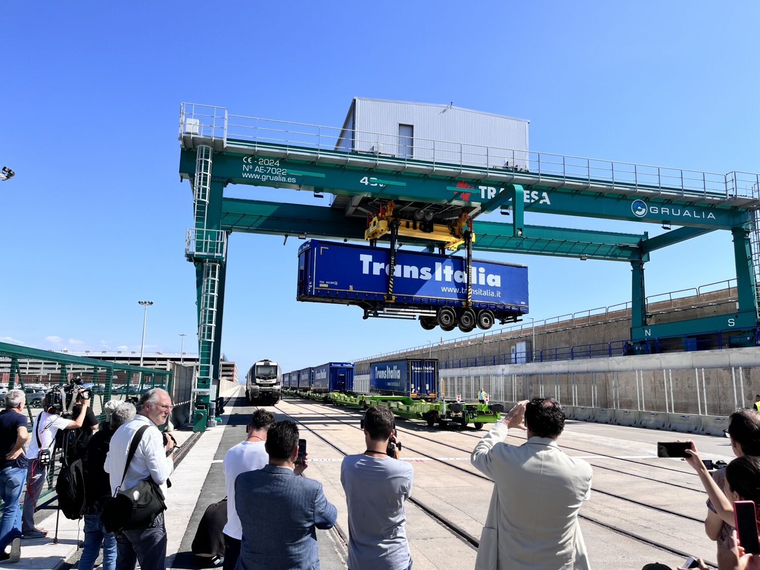 Puerto de Valencia - autopista ferroviaria
