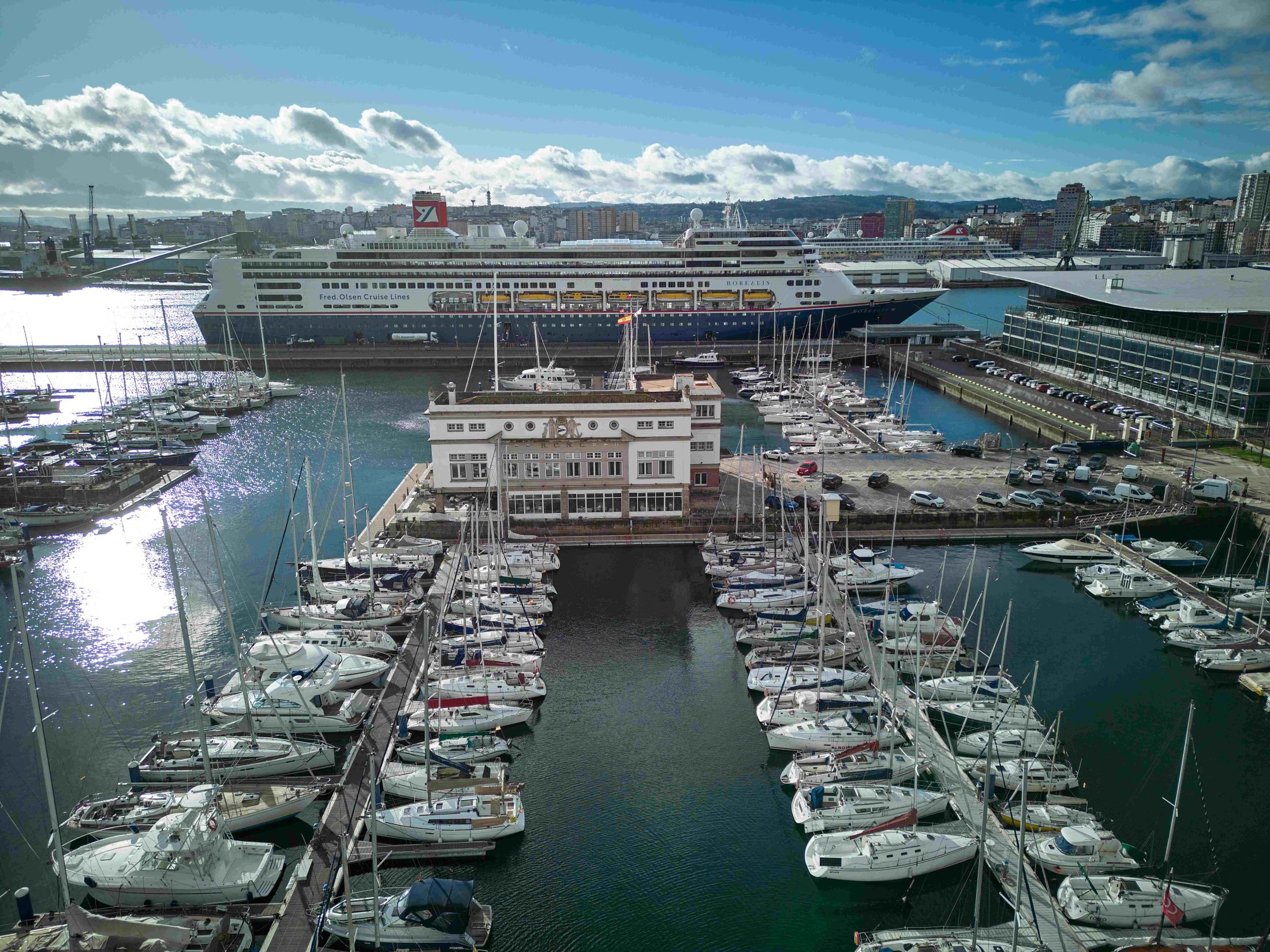 Puerto de A Coruña - drones