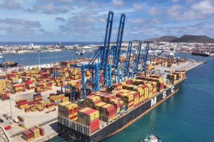 Puerto de Las Palmas - terminal OPCSA - MSC Aurora