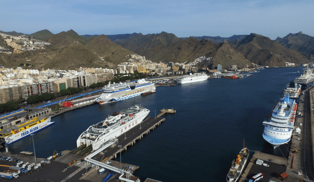 Puertos de Tenerife - cruceros