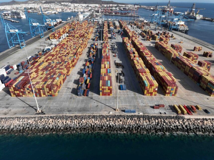 Puerto de Las Palmas - opcsa panorámica