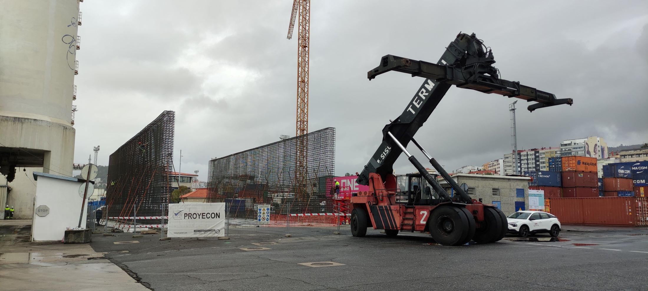 Puerto de Vigo - obras equipos de inspección radiológica