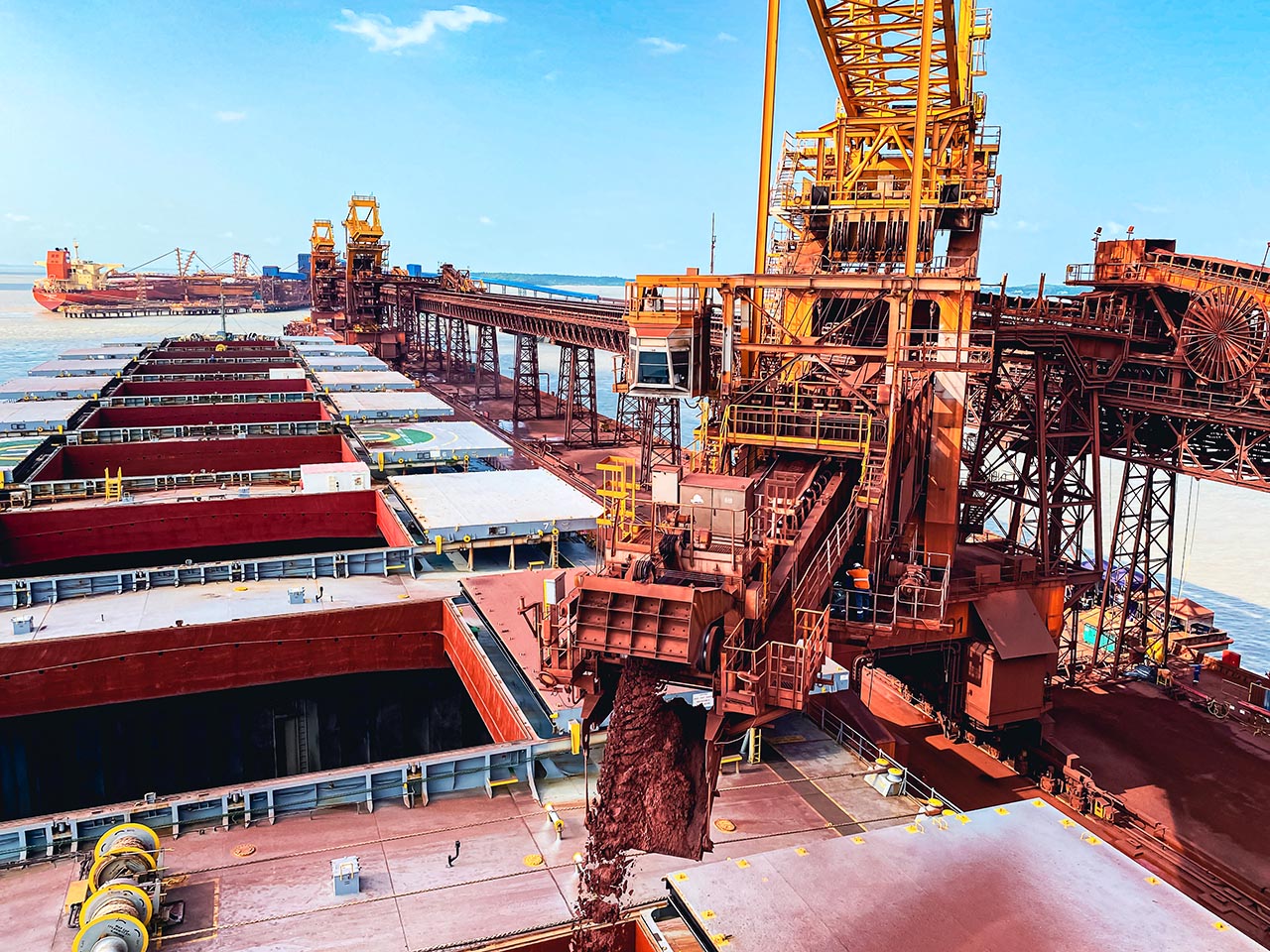 comercio marítimo, materias primas, china