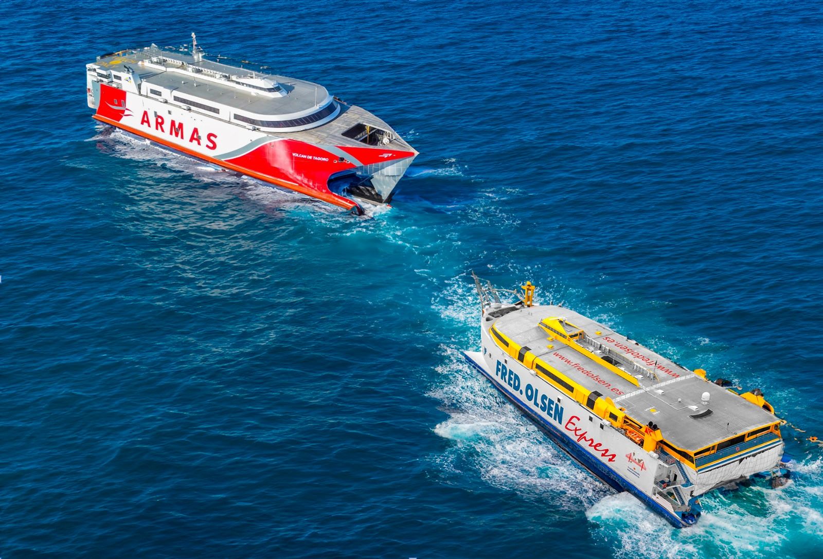 Armas Trasmediterránea - Fred. Olsen Express - Canarias - Infopuertos - Las Palmas
