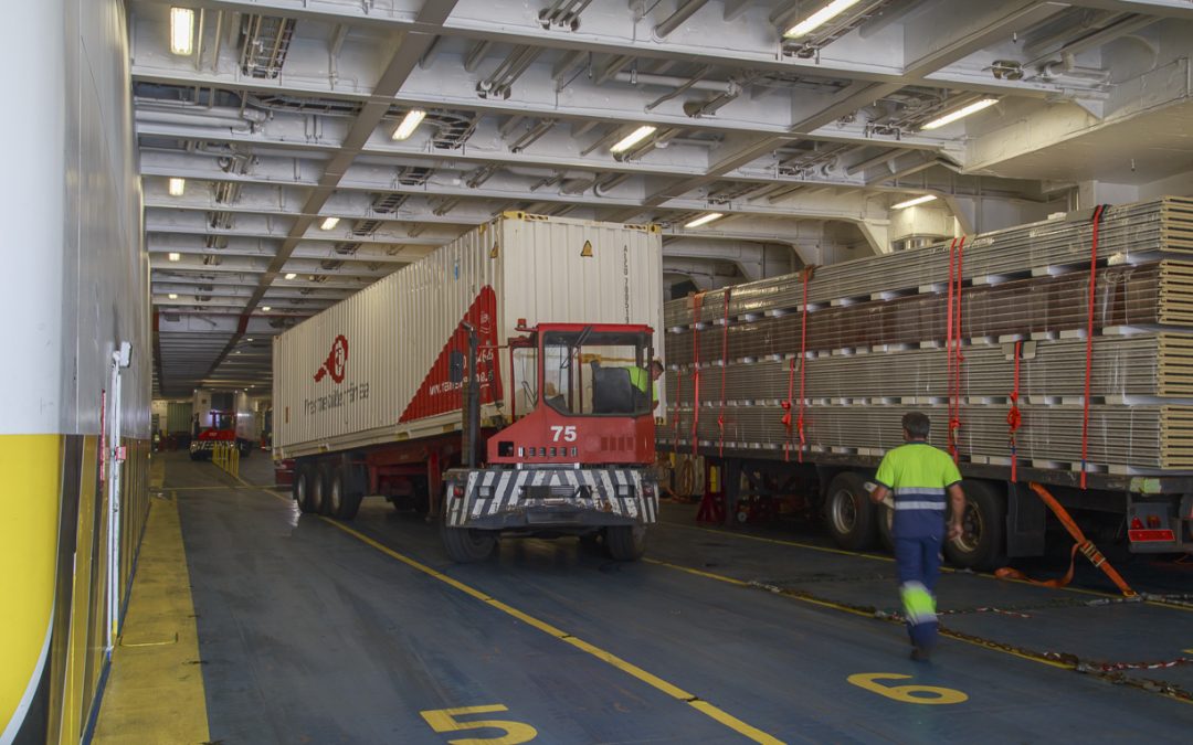 Puerto de Cádiz - tráfico roro
