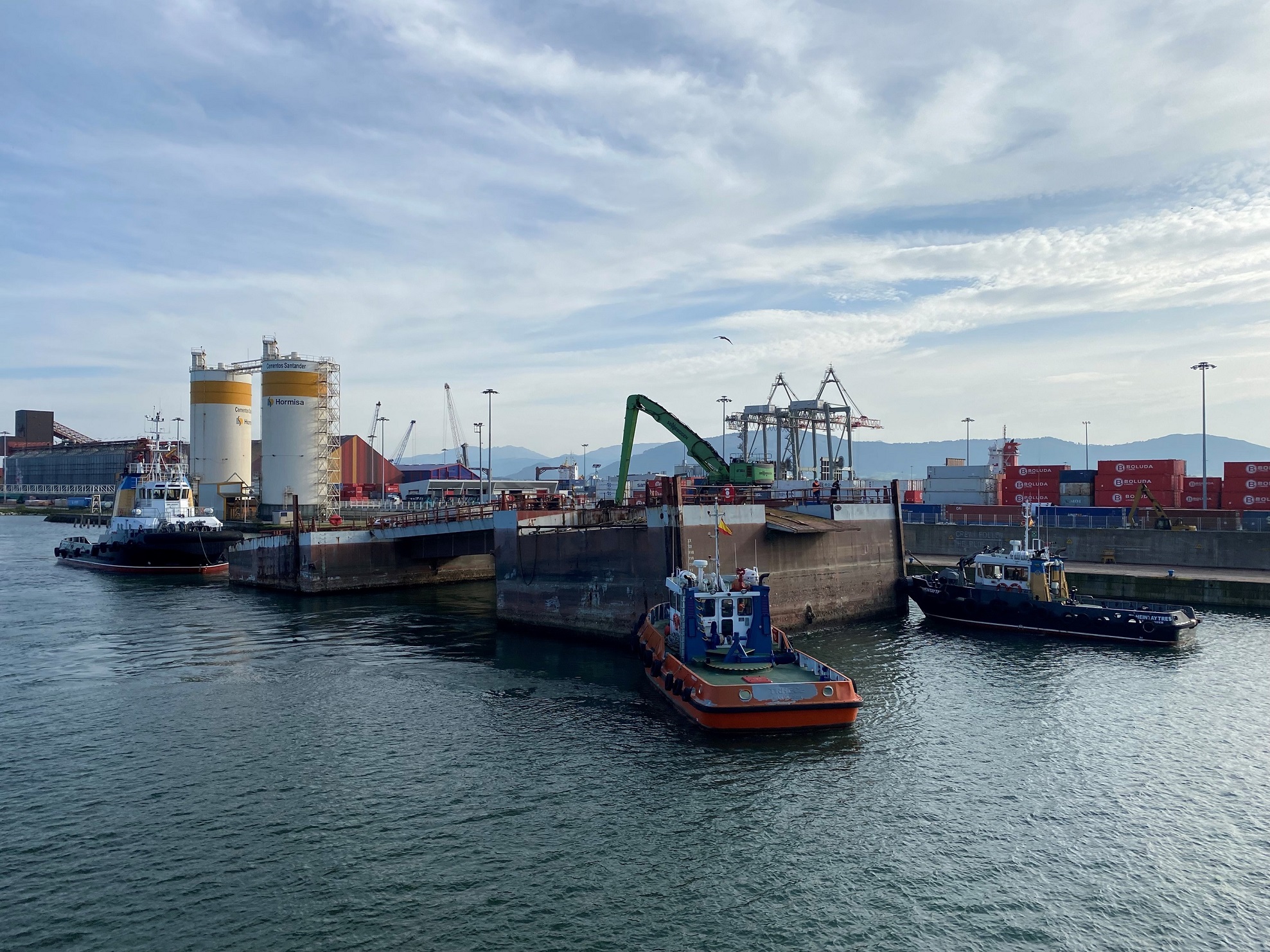 Puerto de Santander - Traslado rampa