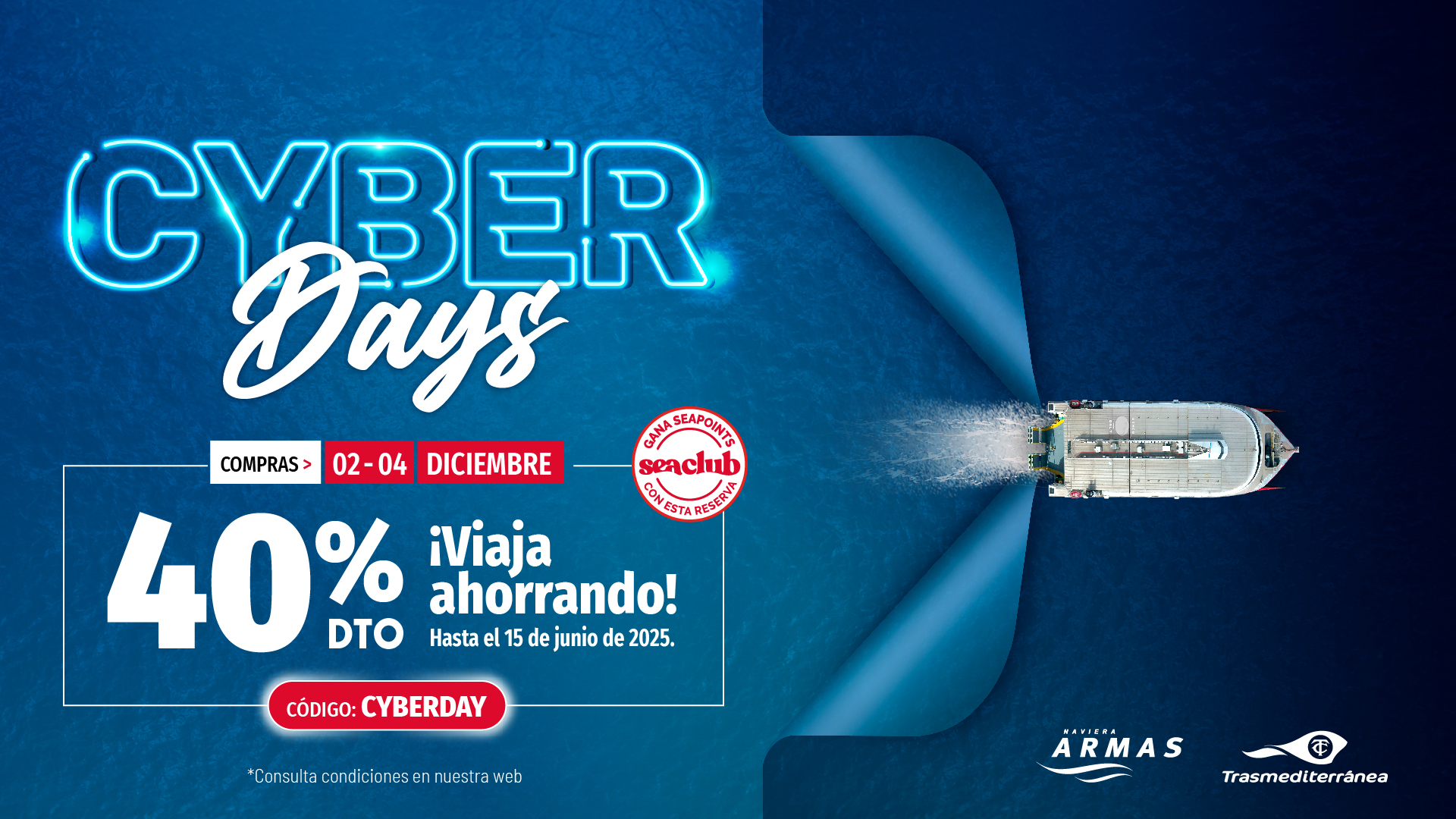 Armas Trasmediterránea - CYBERDAYS