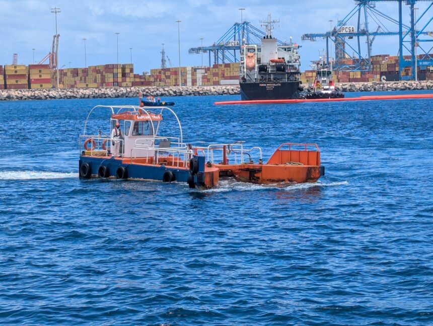 Puerto de Las Palmas - recogida derrame - sanción