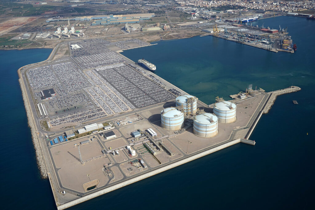 Puerto de Sagunto - gases
