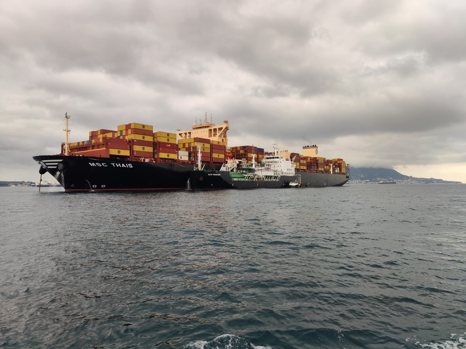 Puertos de Algeciras - MSC Thais - GNL