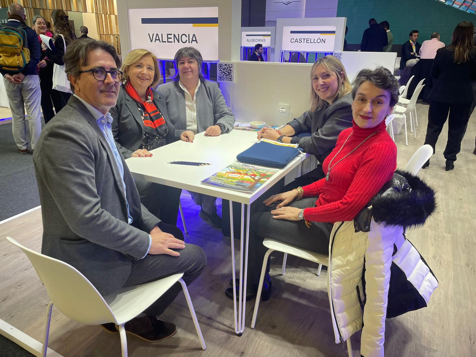 Valenciaport pone en valor su excelente conectividad internacional en la feria Fruit Logistica