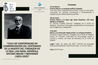 La Autoridad Portuaria de Baleares colabora en el ciclo de conferencias en conmemoración del centenario de Antonio Maura