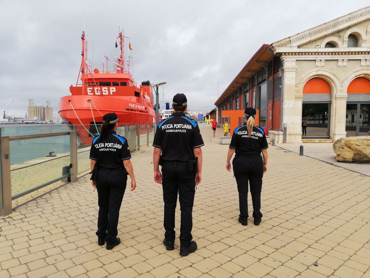Port Tarragona - feria empleo - policía portuaria