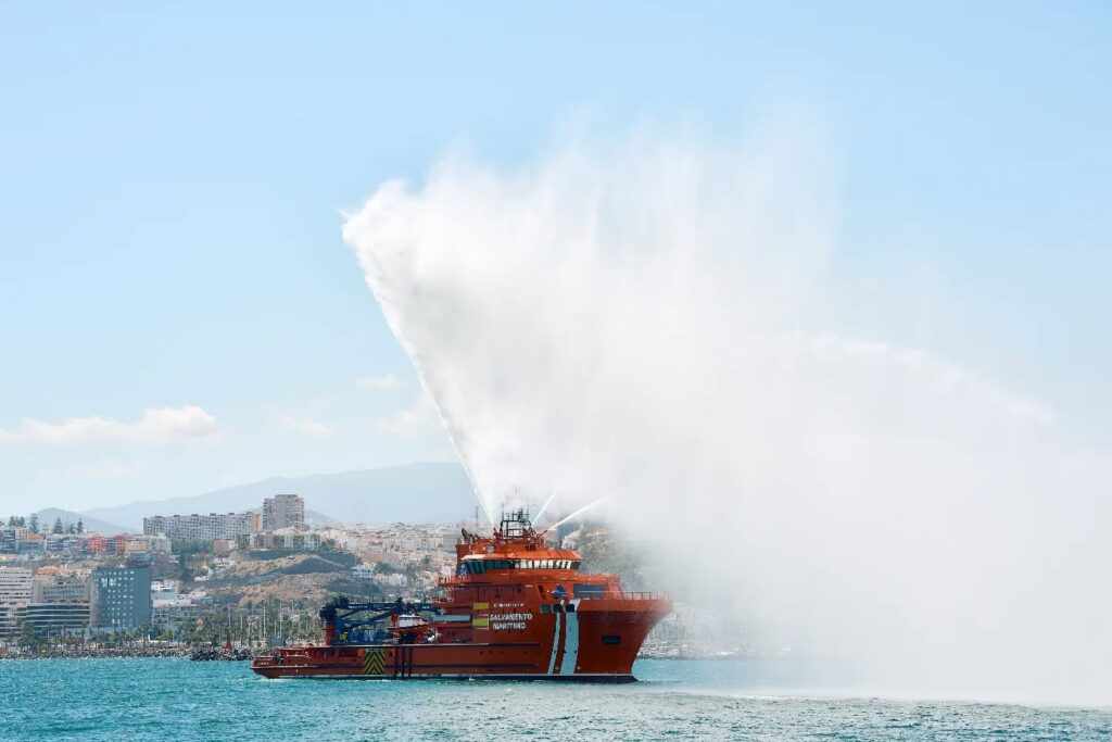 Puerto de Las Palmas - simulacro contaminación