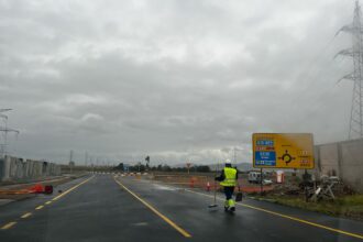 Abierta al tráfico la nueva rotonda de la CV-225 que mejora el acceso al Puerto de Castellón