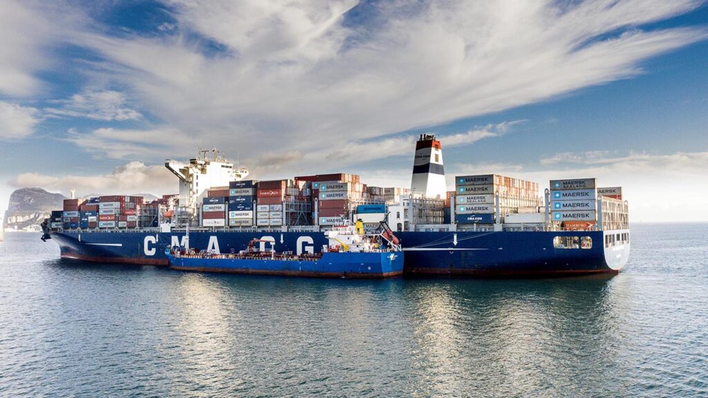 suministro de combustible - bunkering - CMA CGM
