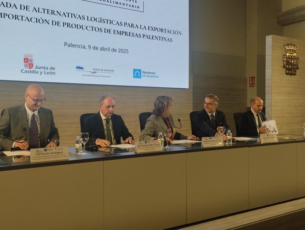 El Puerto de Santander muestra en Palencia sus fortalezas y los beneficios logísticos que puede ofrecer a las empresas de su hinterland