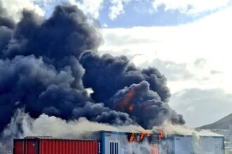 Puerto de Las Palmas - incendio