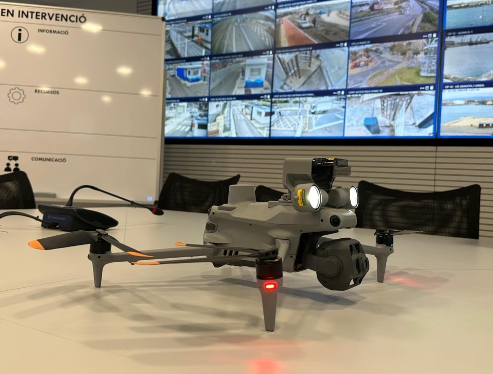 Port Tarragona amplía su unidad de drones con un nuevo equipo destinado para usos topográficos
