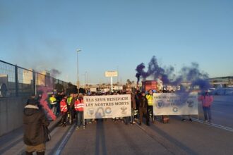 tepsa - barcelona - huelga