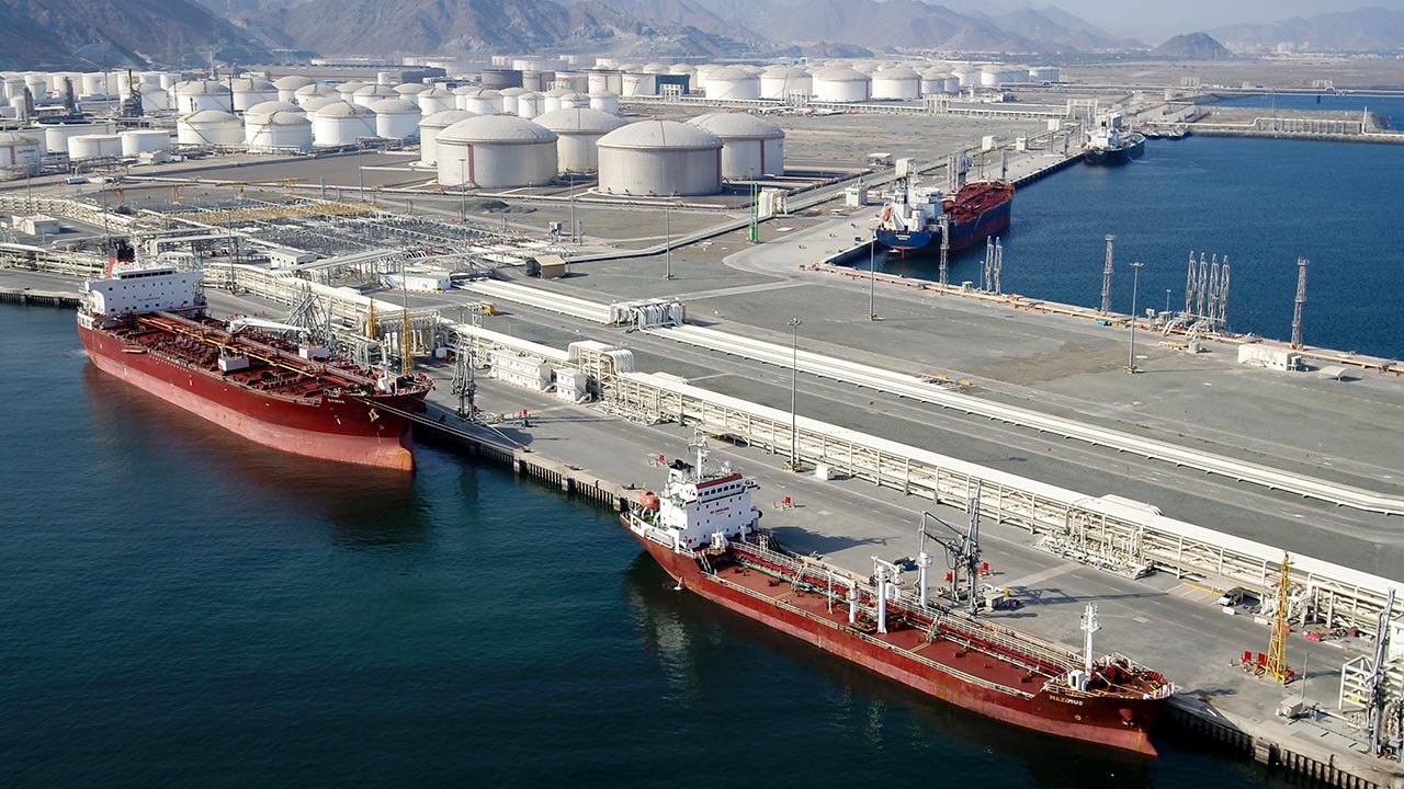 Puerto de Fujairah - estrecho de Ormuz