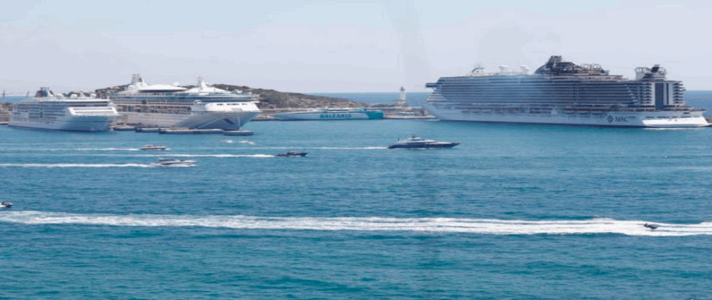 Ibiza - cruceristas