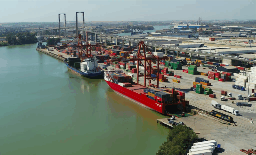 Puerto de Sevilla - CMA CGM