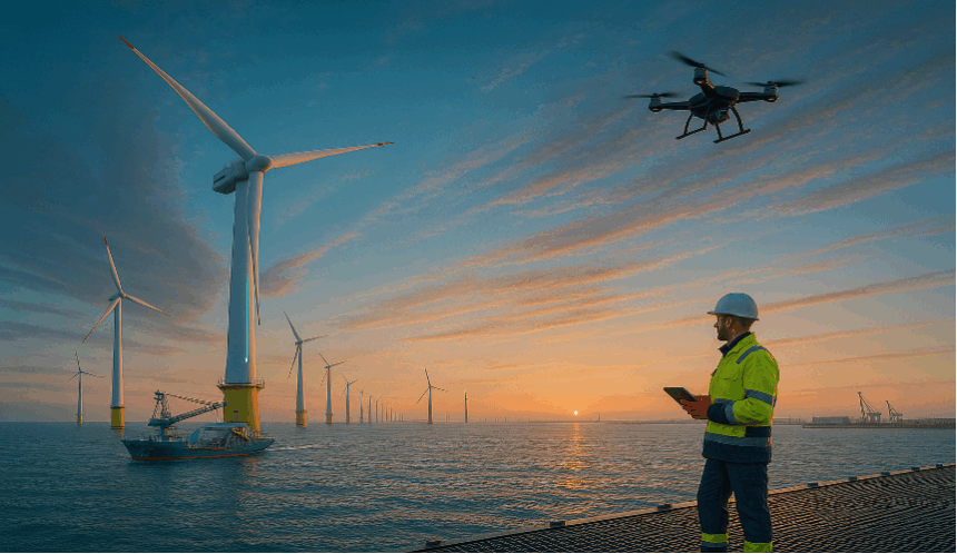 eólica offshore . eólica marina