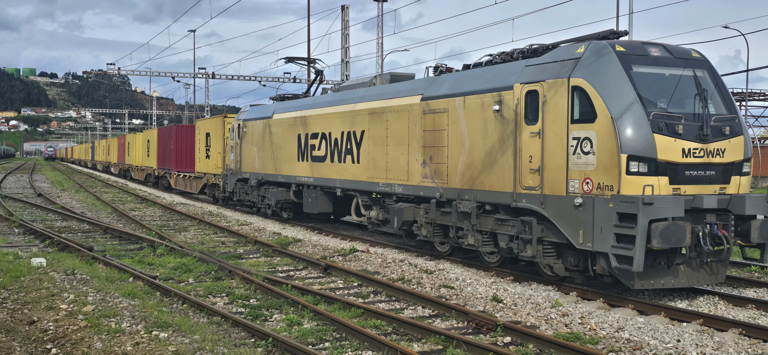 Medlog - servicio ferroviario - Gijón