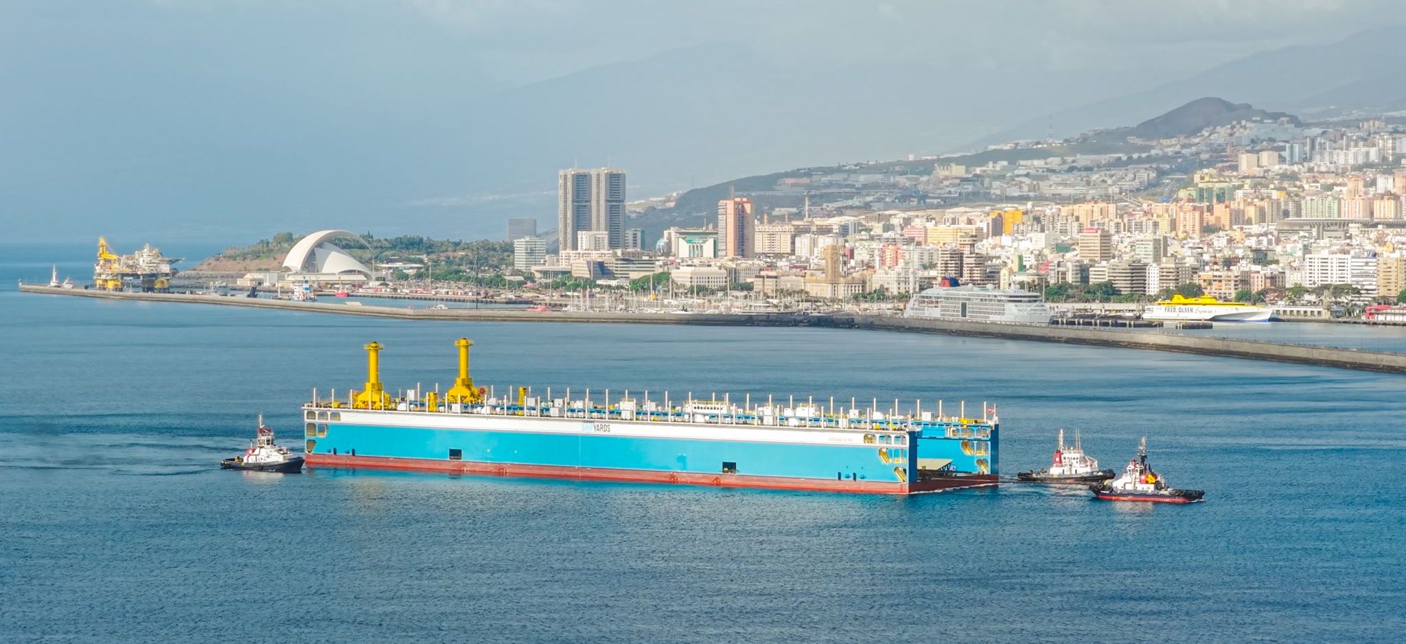 Puerto de Tenerife - Dique flotante - Hidramar - Tenerife Shipyards