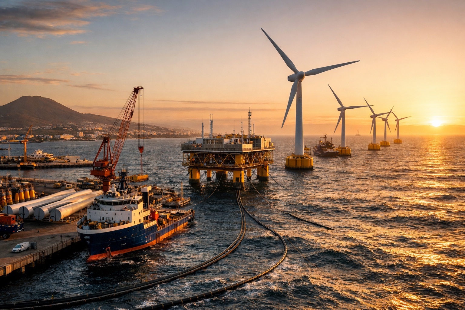 eólica marina flotante - Canarias