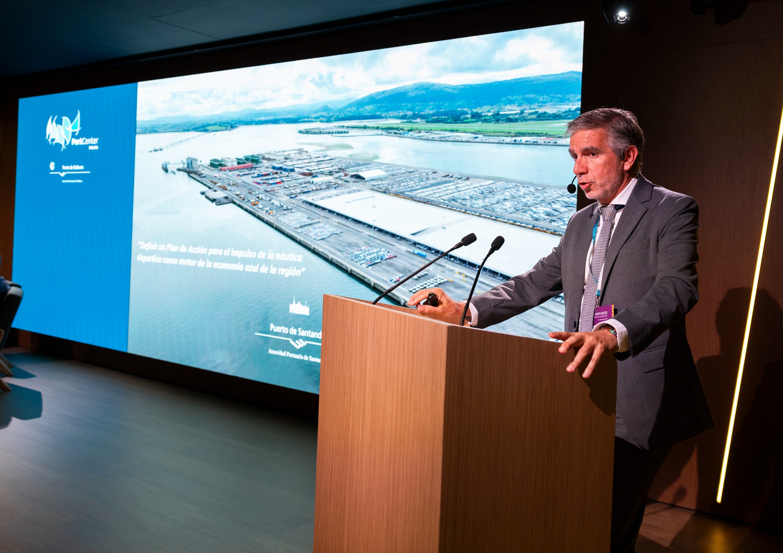 El presidente del Puerto de Santander presenta en Palma de Mallorca el proyecto de reordenación integral de Marina del Cantábrico