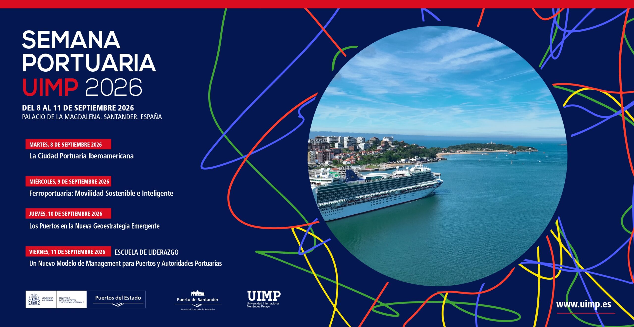 Abierto el plazo de inscripción para participar en los Encuentros de la Semana Portuaria 2026 en Santander