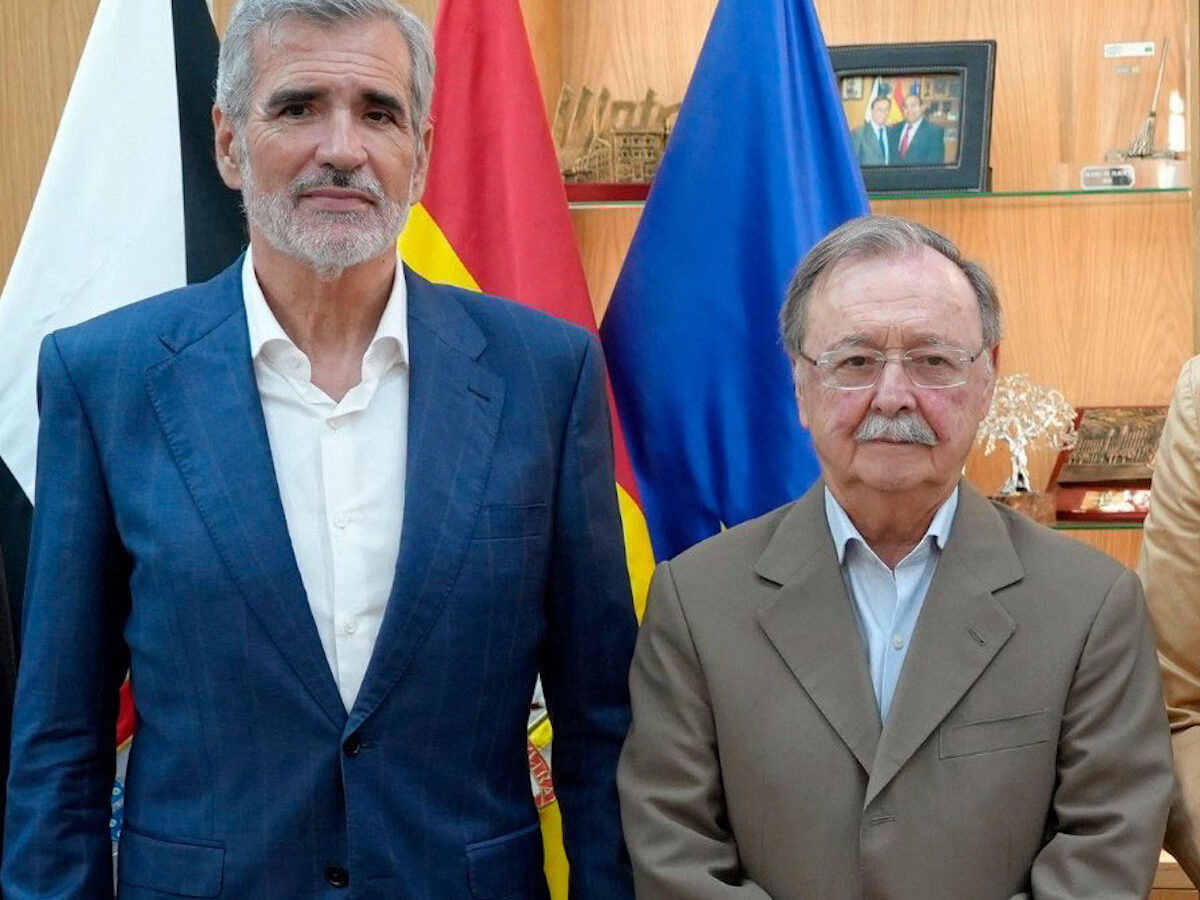 El presidente de Baleària, Adolfo Utor, en Ceuta