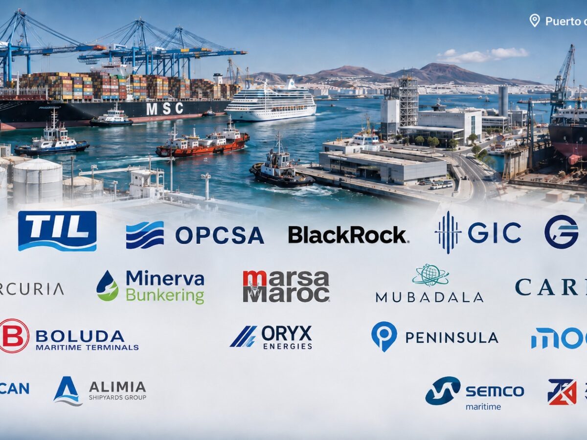 Empresas internacionales en el Puerto de Las Palmas