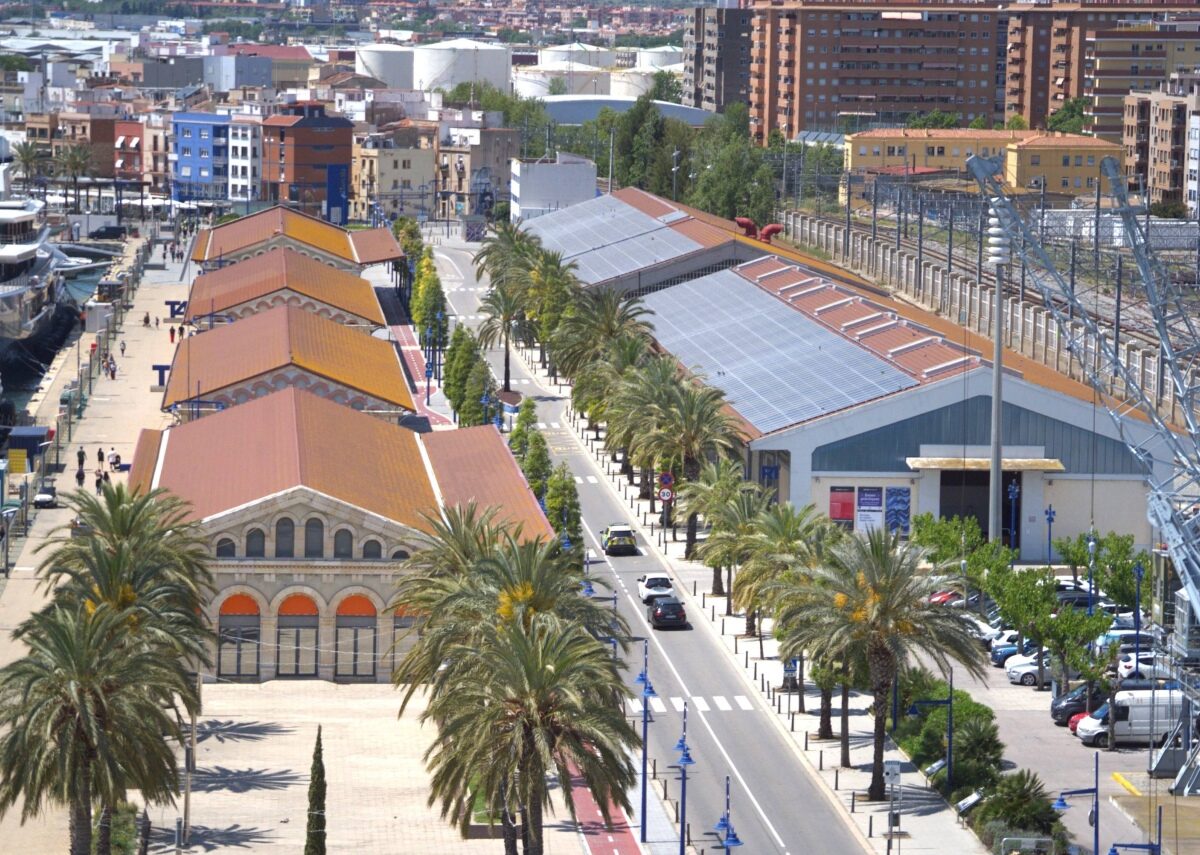 Planta fotovoltaica en el Puerto de Tarragona