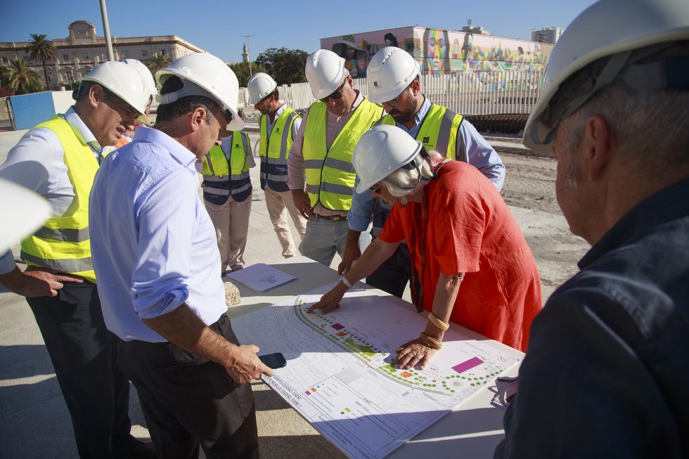 Obras en el Puerto de Cádiz