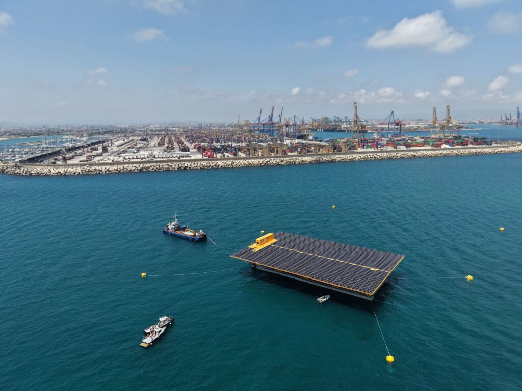 Valencia - Paiporta - plataforma flotante